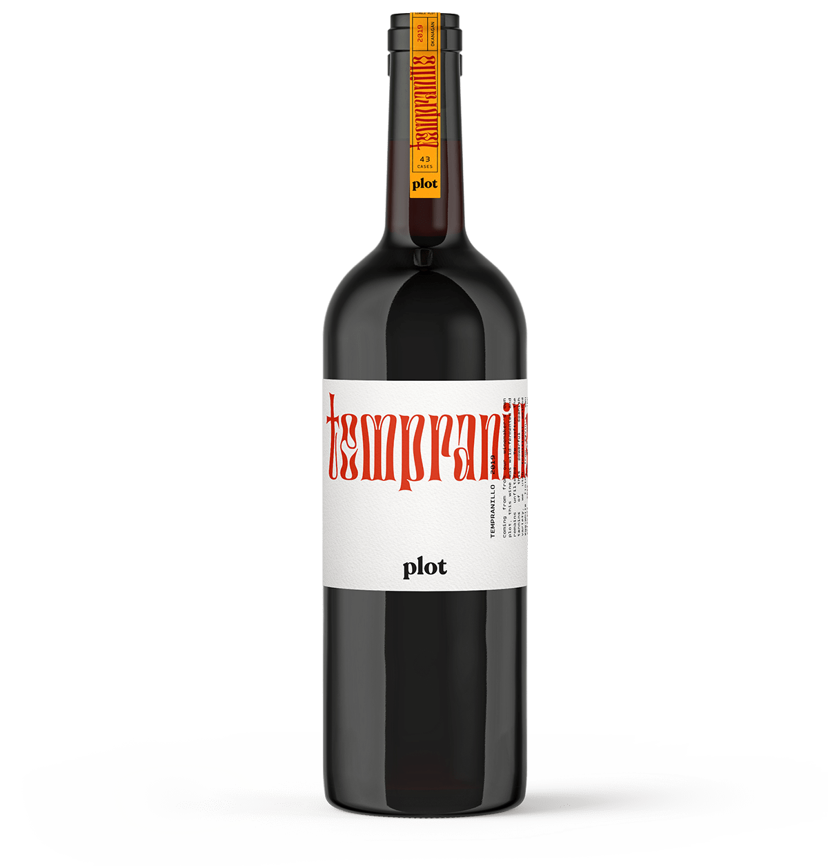 Tempranillo 2019 - ONLINE ONLY - Plot Wines